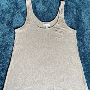 Tan tank top